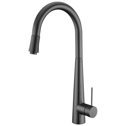 City Life Inox Pull Out Kitchen Mixer