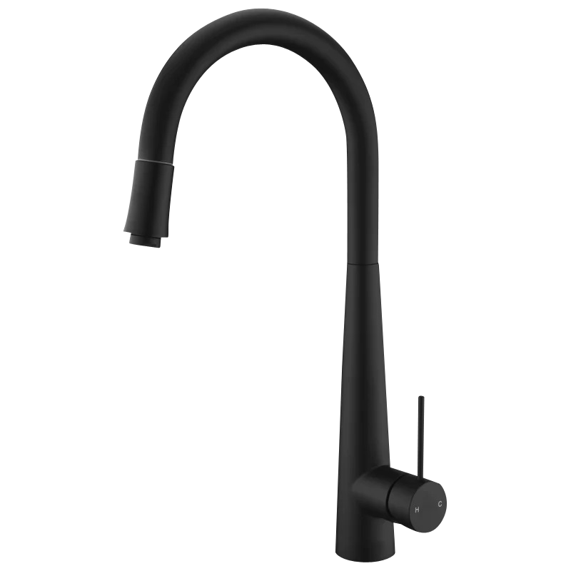 City Life Inox Pull Out Kitchen Mixer