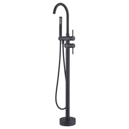 City Life Inox Freestanding Bath Filler w/ Hand Shower & Diverter