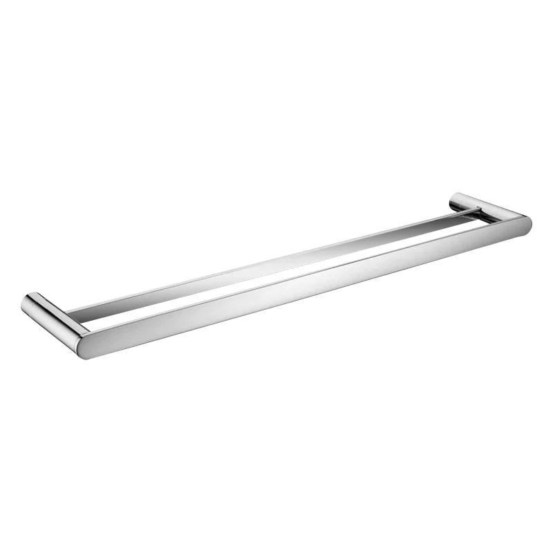 City Life Inox 800mm Double Towel Rail