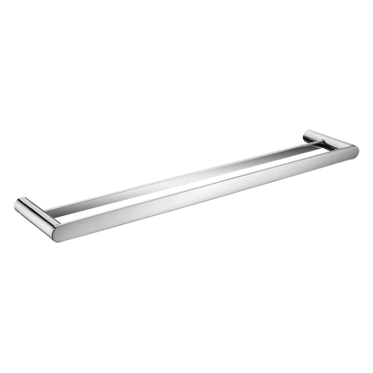 City Life Inox 800mm Double Towel Rail