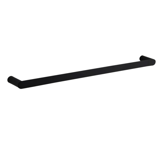 City Life 800mm Single Towel Rail - Bronze