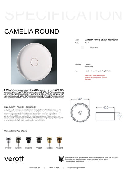 CAMELLIA (W420 , D420 , H100)