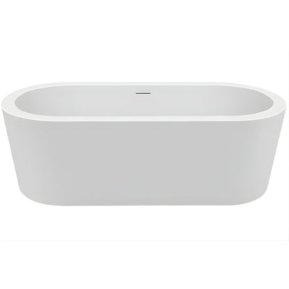 DECINA COOL FREESTANDING BATHTUB WITH INTEGRATED OVERFLOW GLOSS WHITE (AVAILABLE IN 1500MM AND 1790MM)
