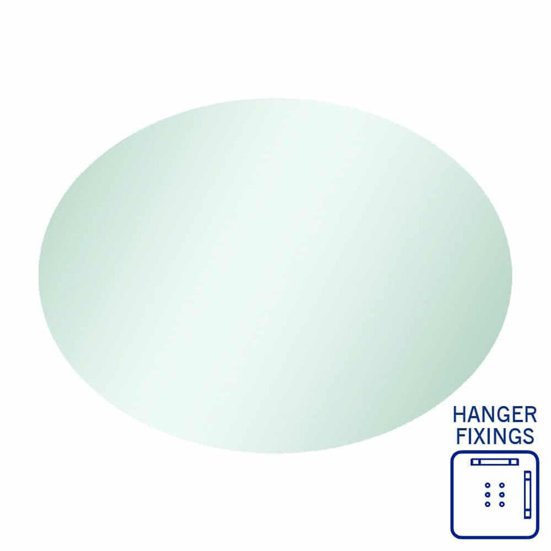 Thermogroup Cody Polished Edge Oval Mirror