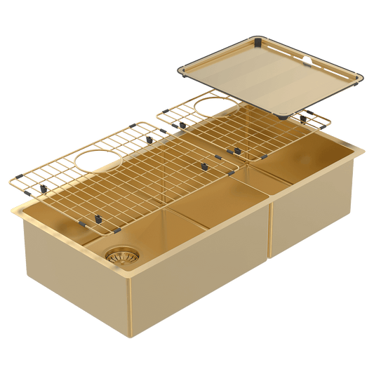 Piazza One & 3/4 Square Bowl Eureka Gold