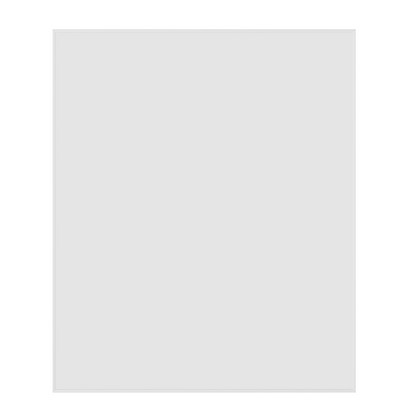 Thermogroup Ablaze Carson Round Rectangular White Framed Mirror