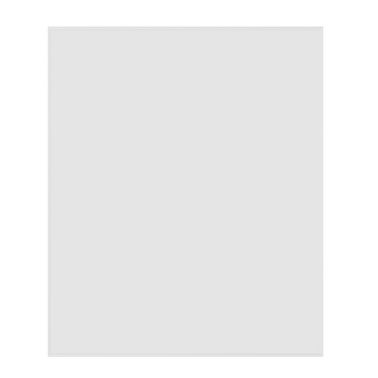 Thermogroup Ablaze Carson Round Rectangular White Framed Mirror