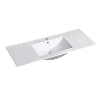Otti Slimline Ceramic Top 1200mm with Taphole and Overflow