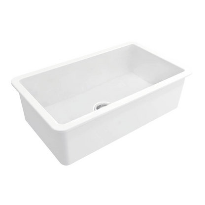 Turner Hastings Cuisine 81 x 48 Inset or Undermount Fireclay Sink