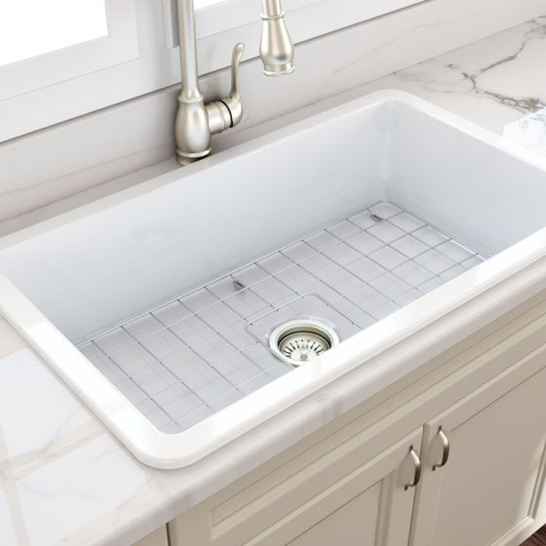 Turner Hastings Cuisine 81 x 48 Inset or Undermount Fireclay Sink