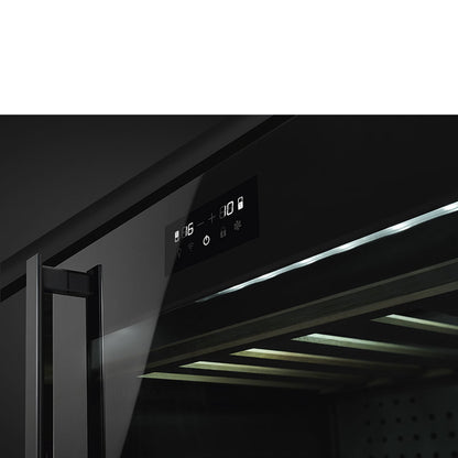 Smeg 38 Bottle 60cm Dolce Stil Novo Wine Cellar - Right Hinge - CVIA638RN3