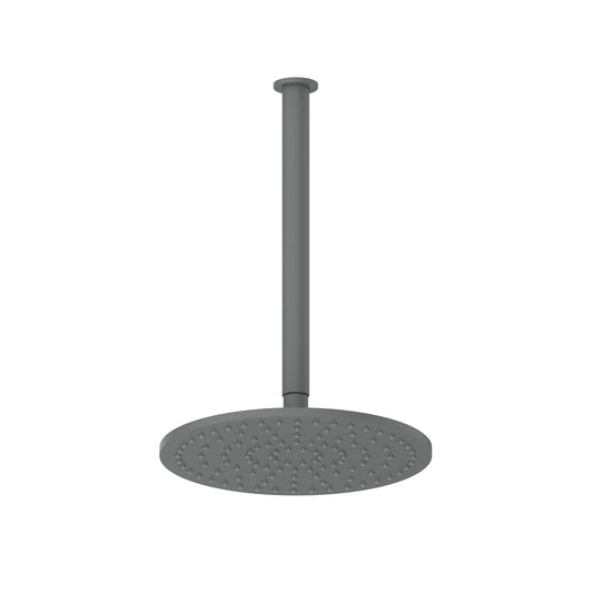 Lavish Brass Ceiling Shower - Pvd Gunmetal