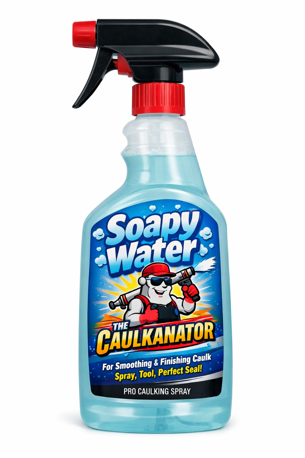NEW ON MARKET The Caulkanator DIY Soapy Water - Pro Caulking Spray