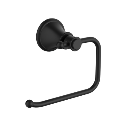 Clasico Toilet Roll Holder - Matt Black