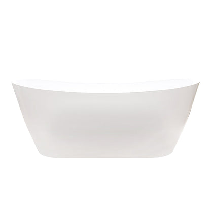 Disney Ultra-Thin Freestanding Bathtub - 1500mm / Gloss White
