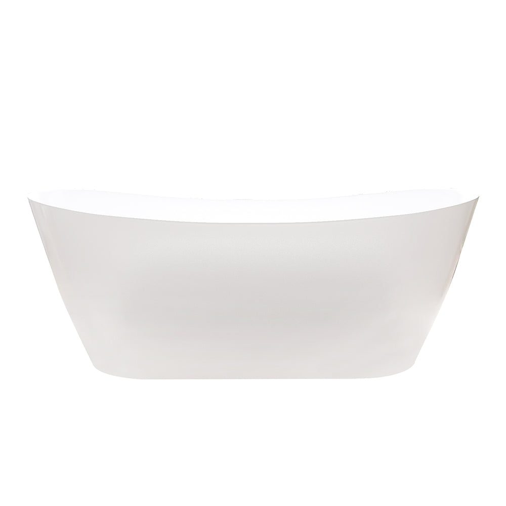 Disney Ultra-Thin Freestanding Bathtub - 1700mm / Gloss White