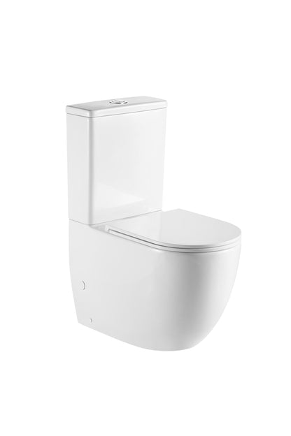 DIANA Tornado Rimless Back To Wall Toilet Suite