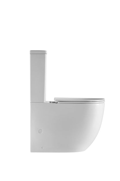 DIANA Tornado Rimless Back To Wall Toilet Suite