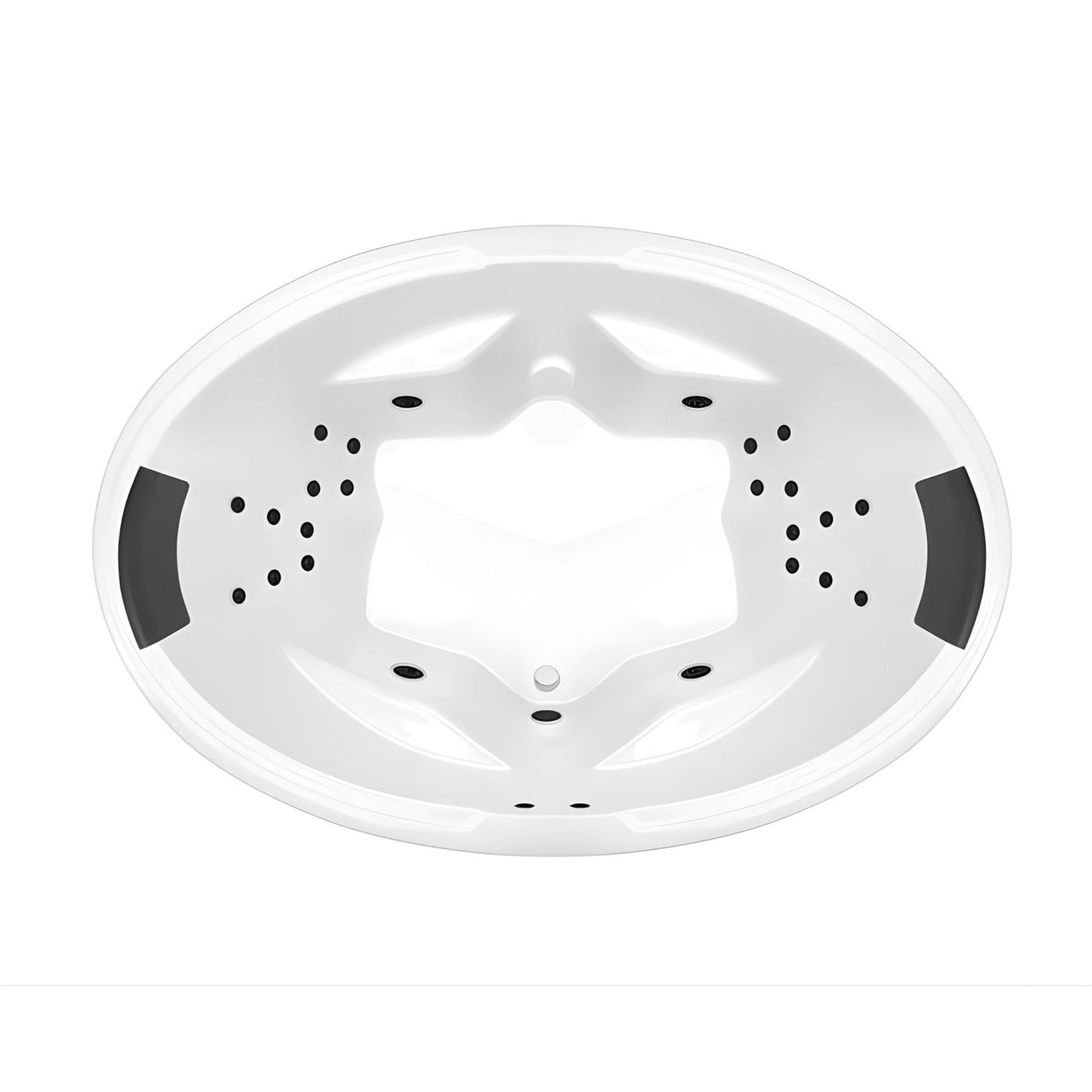 DECINA DUO INSET DOLCE VITA SPA BATHTUB  1850MM WITH 24-JETS