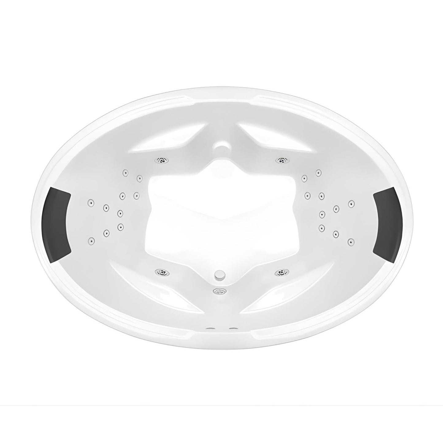 DECINA DUO INSET DOLCE VITA SPA BATHTUB  1850MM WITH 24-JETS