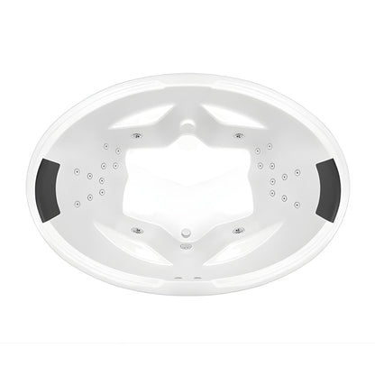 DECINA DUO INSET DOLCE VITA SPA BATHTUB  1850MM WITH 24-JETS