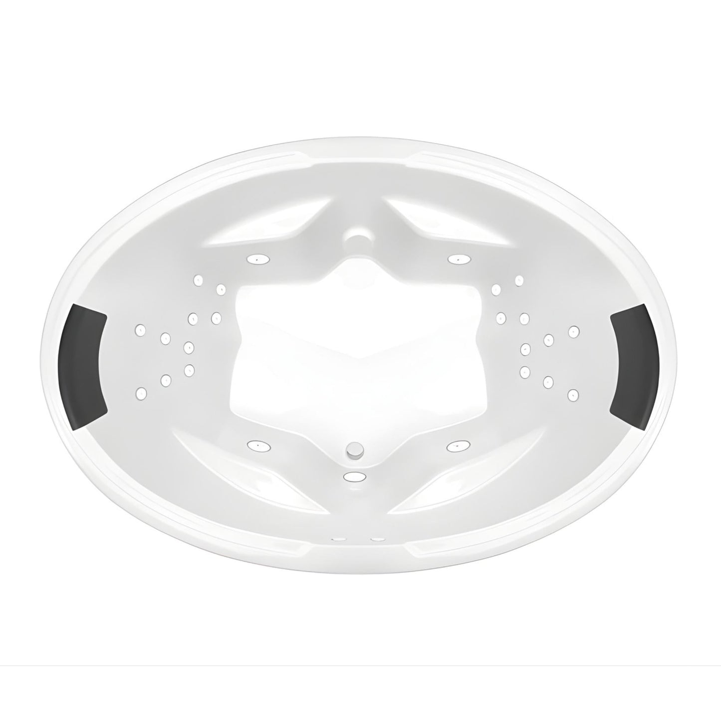 DECINA DUO INSET DOLCE VITA SPA BATHTUB  1850MM WITH 24-JETS