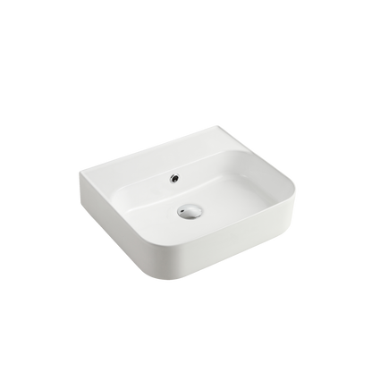 Oliveri Dublin Counter Top Basin With No Tap Hole White