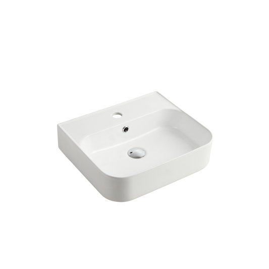 Oliveri Dublin Counter Top Basin with 1 Taphole White