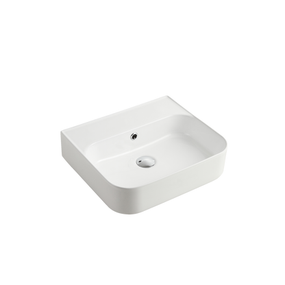 Oliveri Dublin Wall Hung Basin With No Tap Hole White