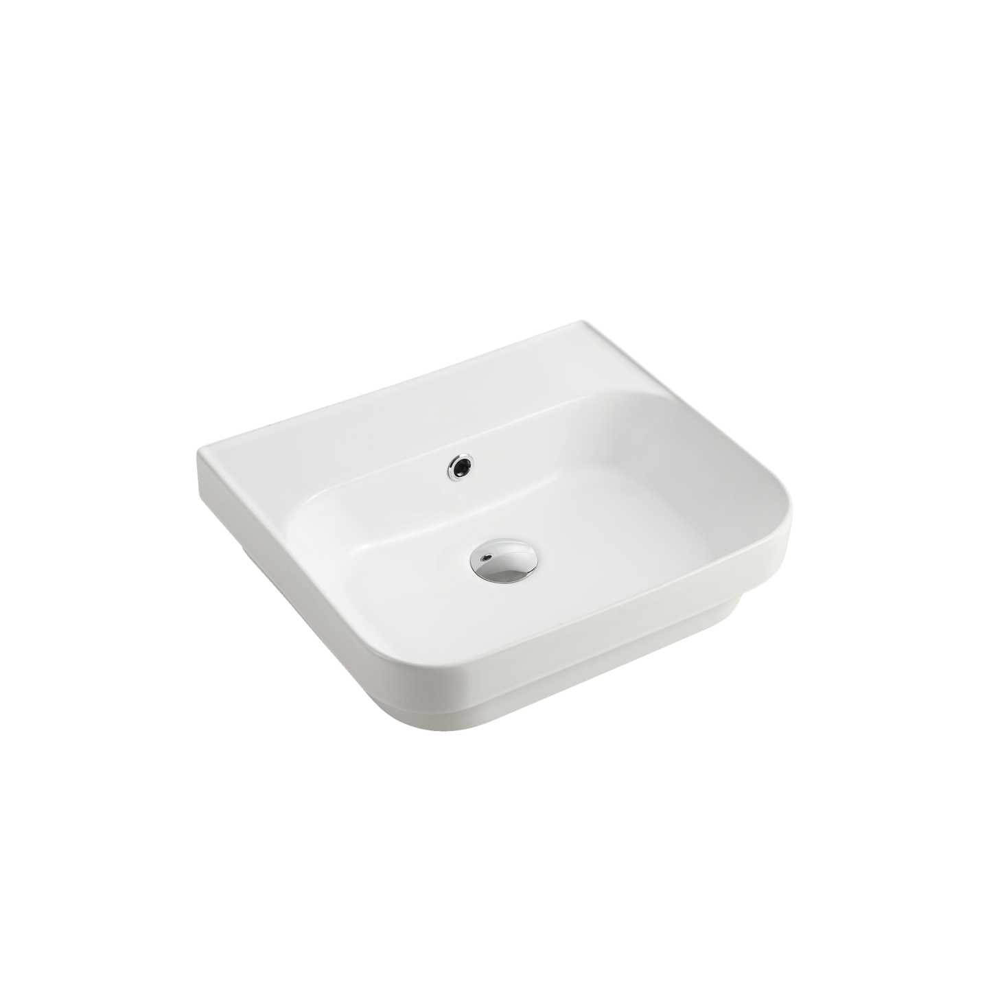 Oliveri Dublin Inset Basin With No Tap Hole White