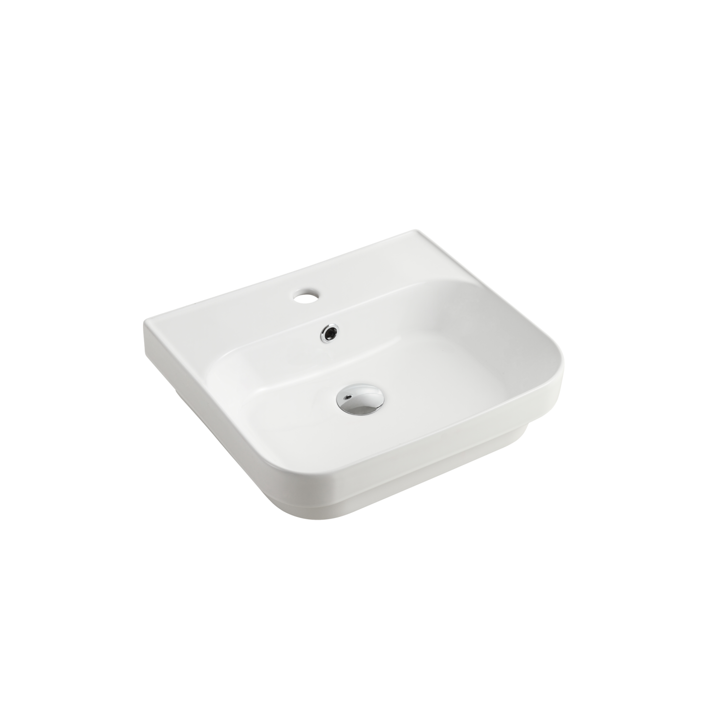 Oliveri Dublin Inset Basin with 1 Taphole White