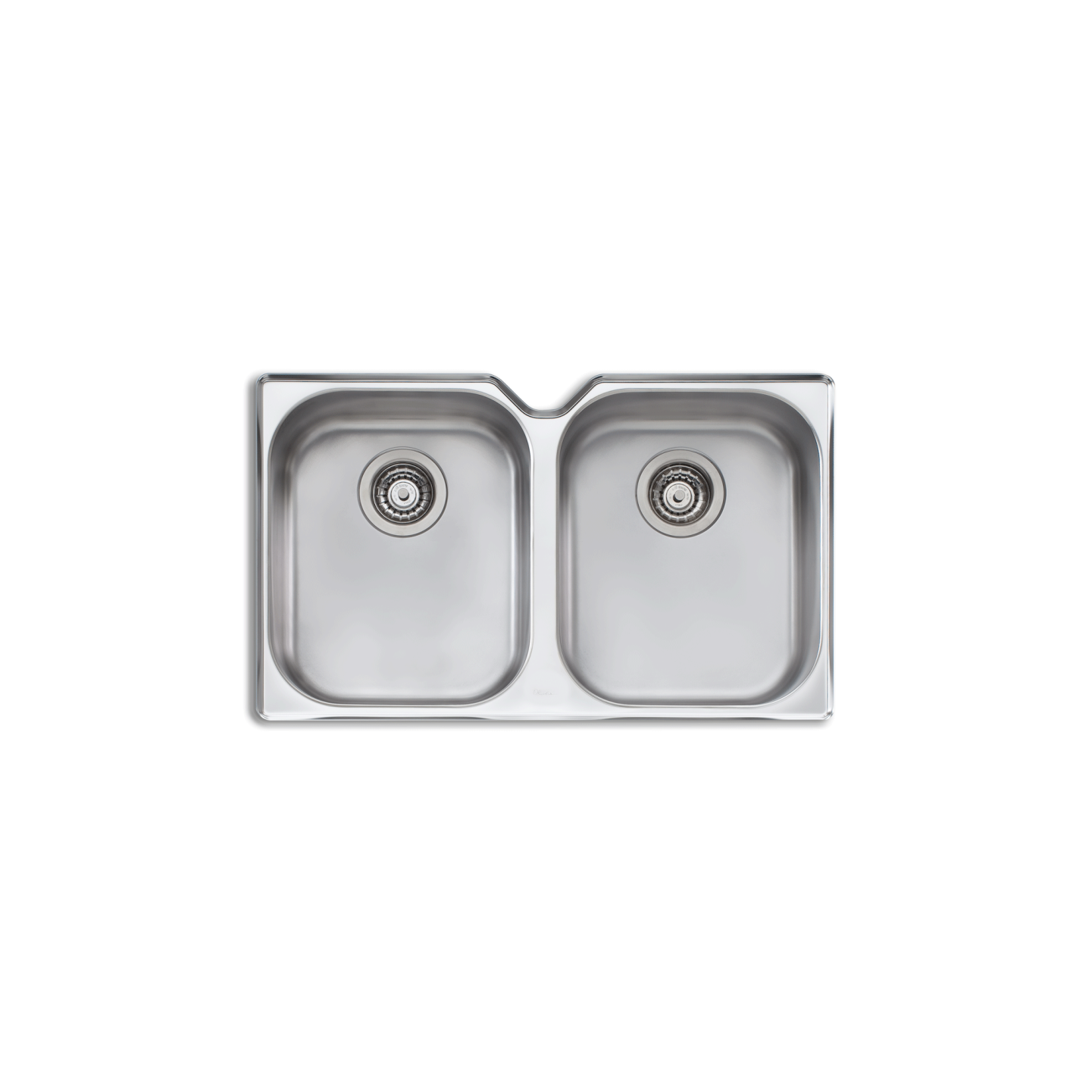 Oliveri Diaz Double Bowl Undermount Sink Stainless Steel