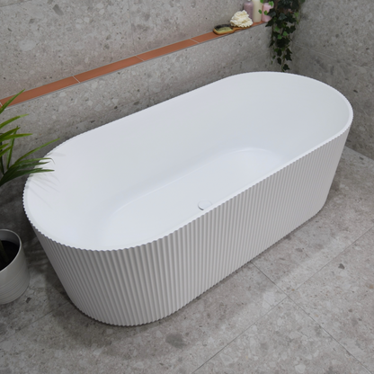 Donii Verona 1700mm  Groove Freestanding Bath