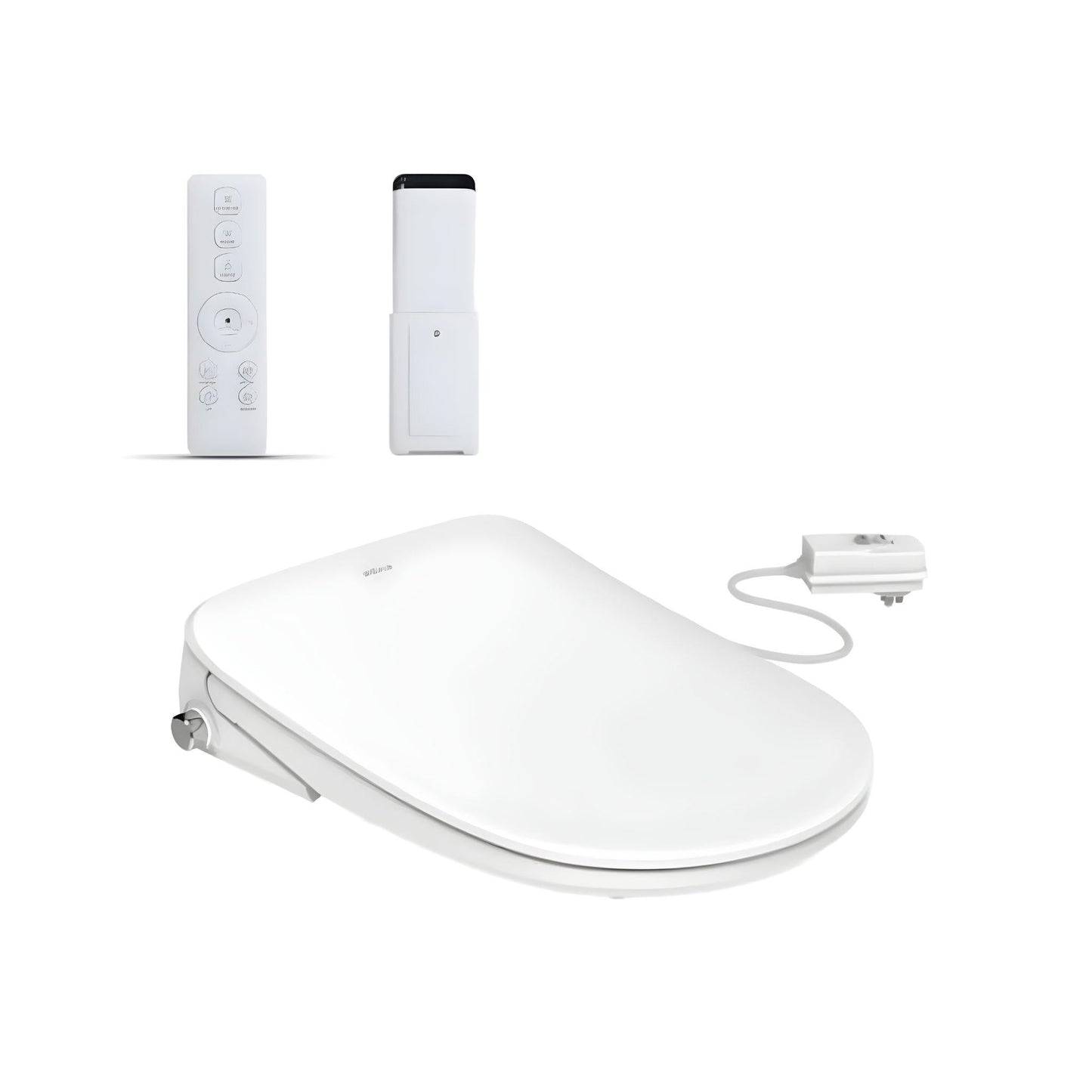 INSPIRE ALZANO RIMLESS BACK-TO-WALL TOILET SUITE AND SPA SMART BIDET SEAT WITH REMOTE CONTROL D-SHAPE