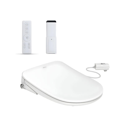 INSPIRE ALZANO RIMLESS BACK-TO-WALL TOILET SUITE AND SPA SMART BIDET SEAT WITH REMOTE CONTROL D-SHAPE