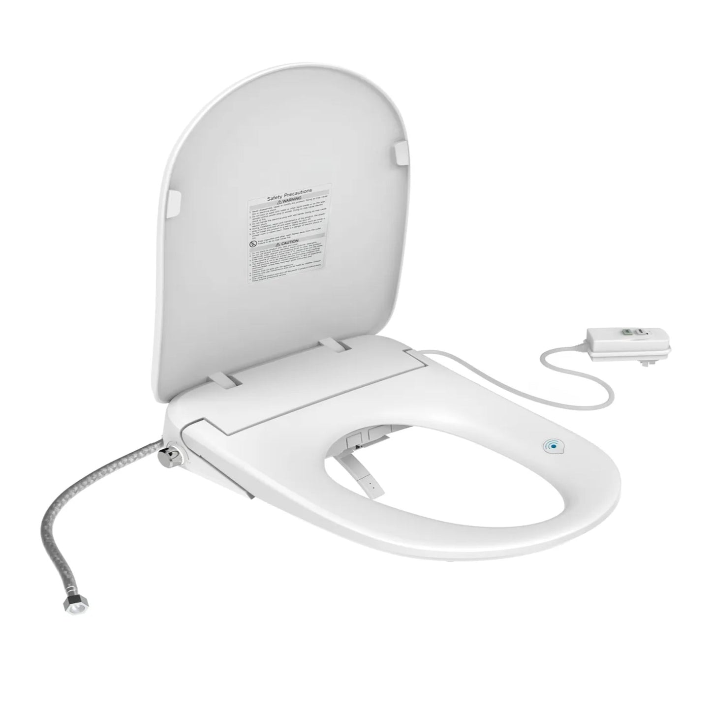 INSPIRE VOGHERA RIMLESS WALL-FACED TOILET PAN AND SPA SMART BIDET SEAT WITH REMOTE CONTROL D-SHAPE