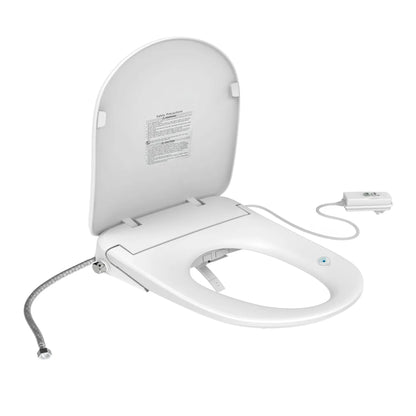 INSPIRE VOGHERA RIMLESS WALL-FACED TOILET PAN AND SPA SMART BIDET SEAT WITH REMOTE CONTROL D-SHAPE