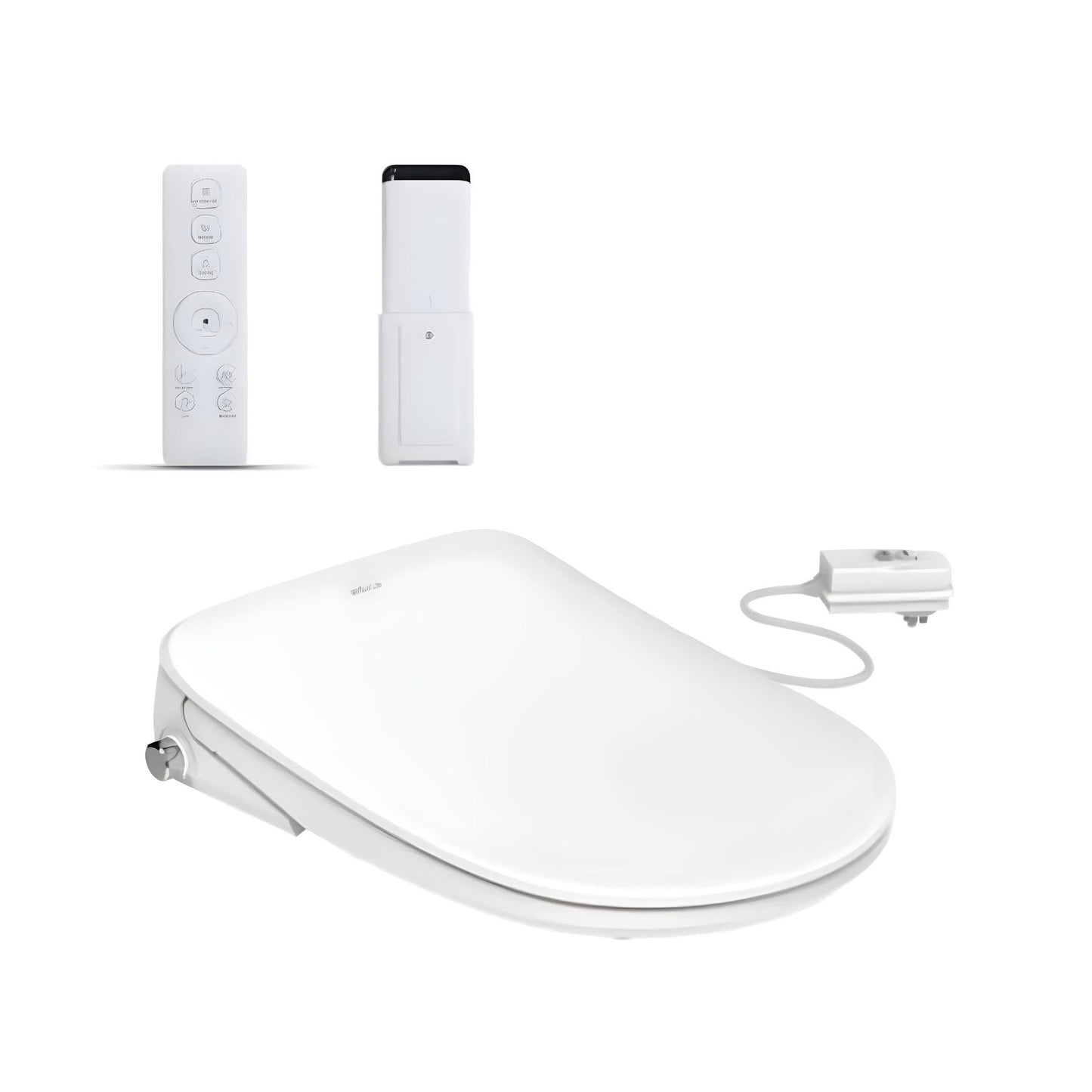 INSPIRE ZENITTI BACK-TO-WALL TOILET SUITE AND SPA SMART BIDET SEAT WITH REMOTE CONTROL D-SHAPE