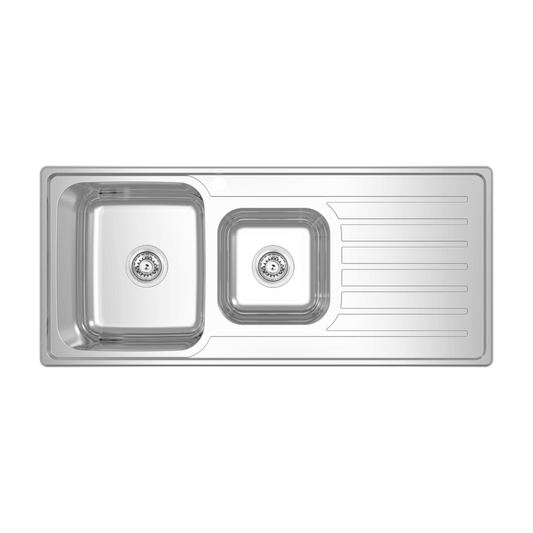 EC One & Three Quarter Left Hand Bowl & Drainer