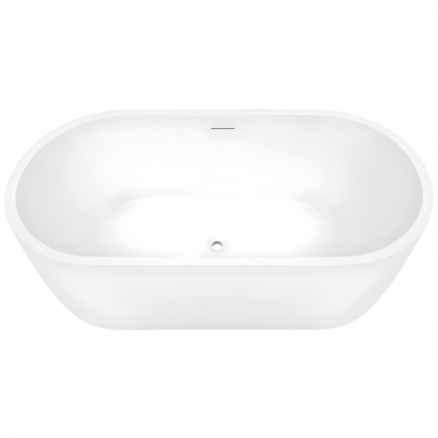 DECINA ELISI FREESTANDING BATH WITH INTEGRATED OVERFLOW  1700MM