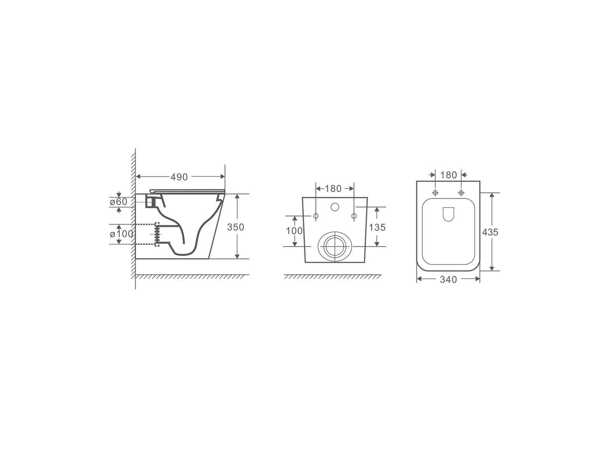 Enox66 Wal-Hung Pan (+ 224.049.00.1)