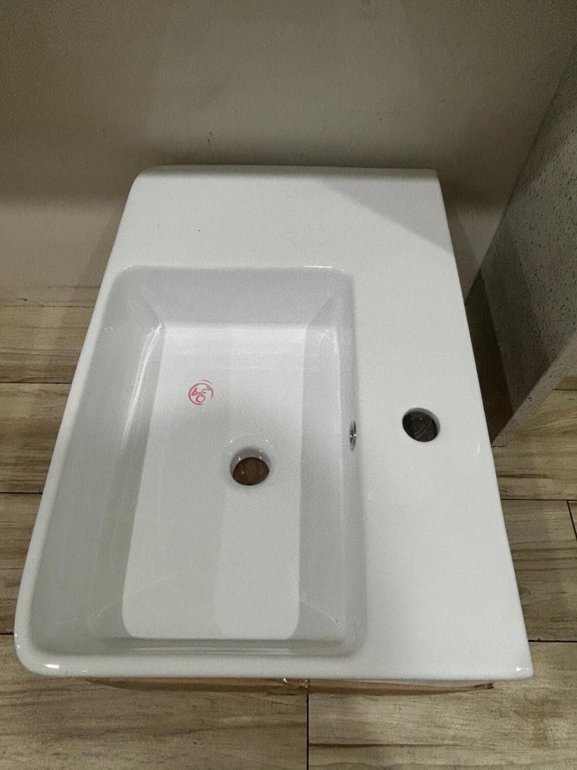 EVOQ Wall Basin with Shelf - Reno Spares