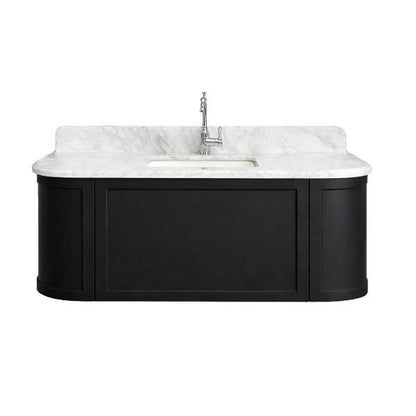 Evara 1200mm Vanity with Real Marble Top & Ceramic Undercounter Basin