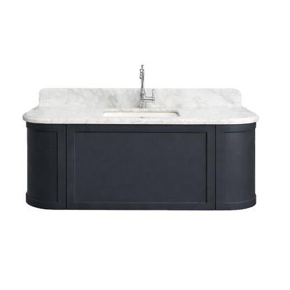 Evara 1200mm Vanity with Real Marble Top & Ceramic Undercounter Basin