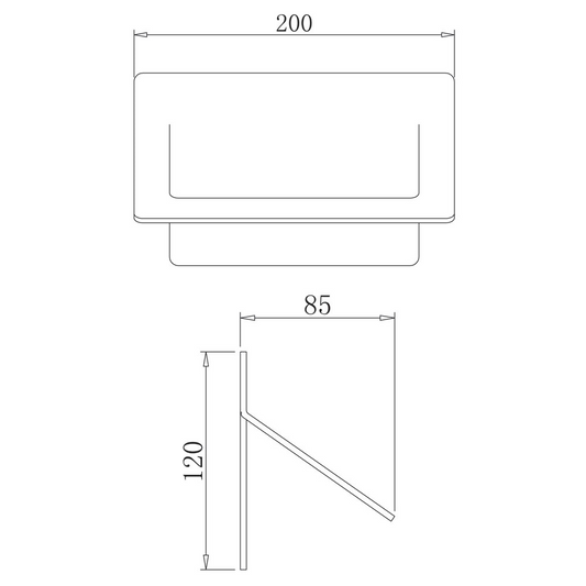 EASY Series Towel Ring – Matt Black