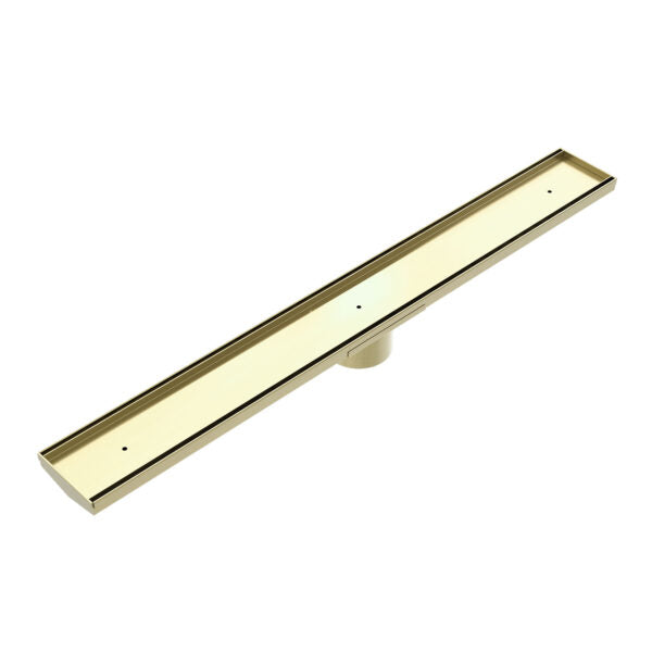 Nero 900mm Tile Insert Channel Floor Grate (50mm/89mm Outlet Options)