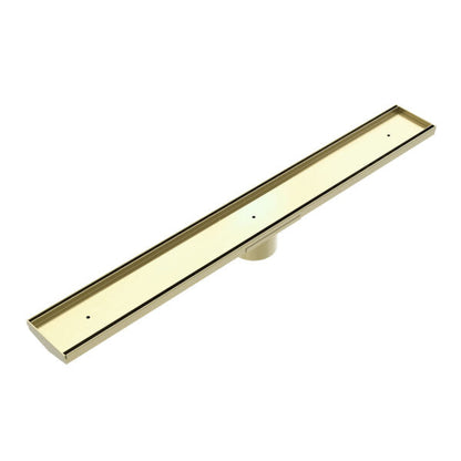 Nero 900mm Tile Insert Channel Floor Grate (50mm/89mm Outlet Options)