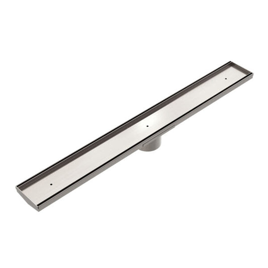 Nero 900mm Tile Insert Channel Floor Grate (50mm/89mm Outlet Options)