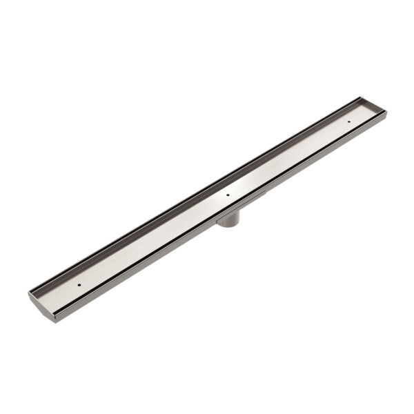 Nero 900mm Tile Insert Channel Floor Grate (50mm/89mm Outlet Options)